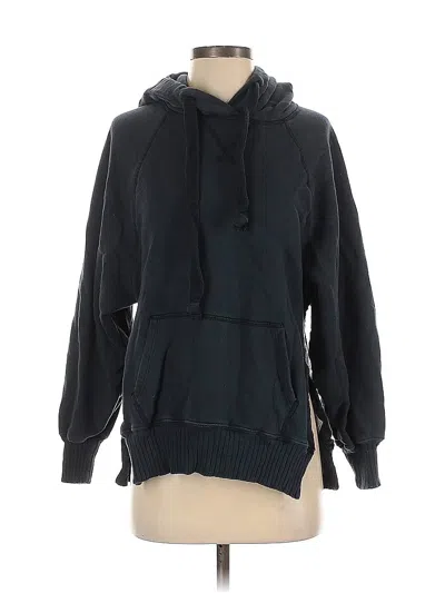 Pre-owned American Eagle Outfitters Pullover Hoodie In Black
