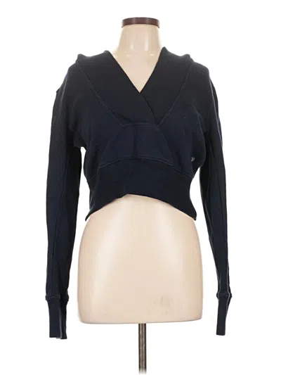 Pre-owned American Eagle Outfitters Pullover Hoodie In Black
