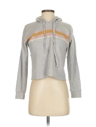 Pre-owned American Eagle Outfitters Pullover Hoodie In Gray