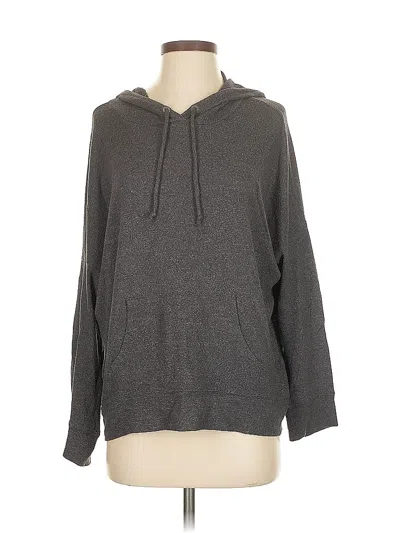Pre-owned American Eagle Outfitters Pullover Hoodie In Gray
