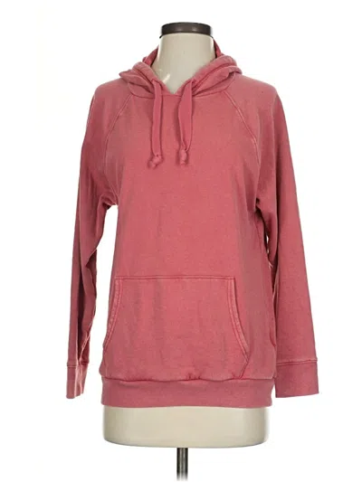 Pre-owned American Eagle Outfitters Pullover Hoodie In Pink