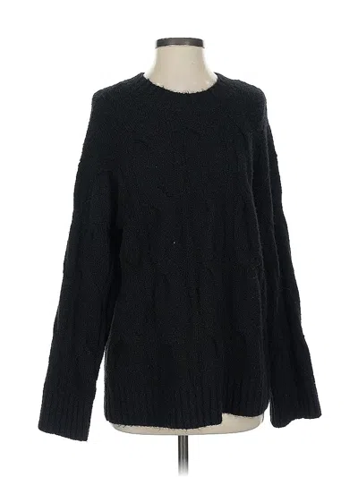 Pre-owned American Eagle Outfitters Pullover Sweater In Black