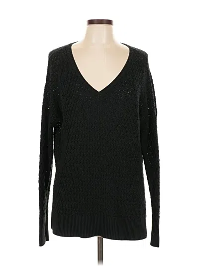 Pre-owned American Eagle Outfitters Pullover Sweater In Black