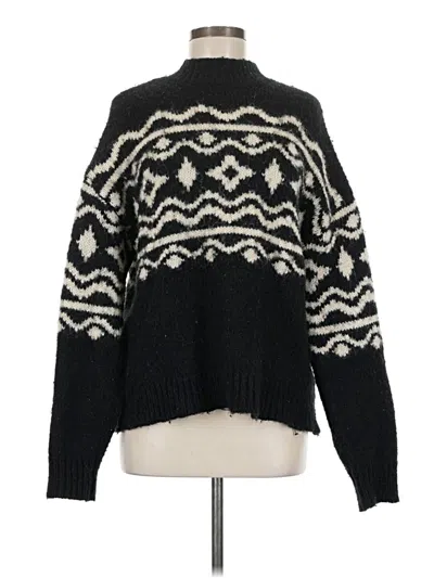 Pre-owned American Eagle Outfitters Pullover Sweater In Black