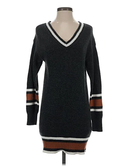 Pre-owned American Eagle Outfitters Pullover Sweater In Black