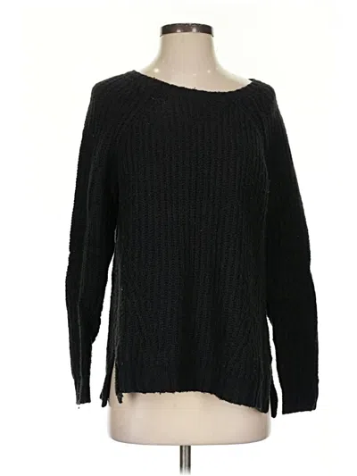 Pre-owned American Eagle Outfitters Pullover Sweater In Black