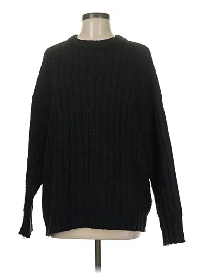Pre-owned American Eagle Outfitters Pullover Sweater In Black