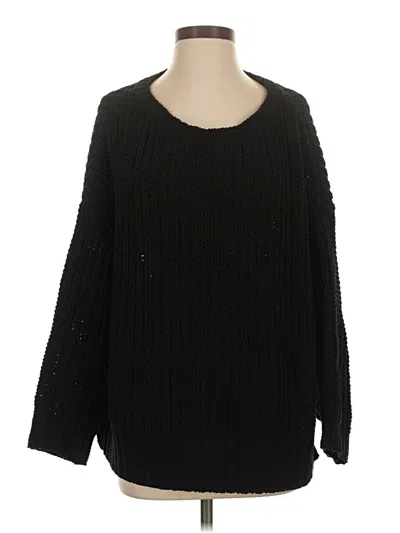 Pre-owned American Eagle Outfitters Pullover Sweater In Black