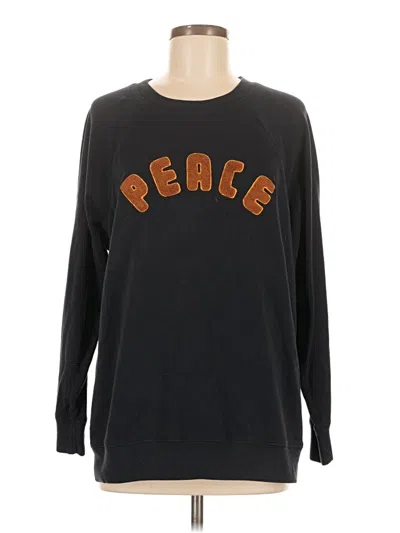 Pre-owned American Eagle Outfitters Pullover Sweater In Black