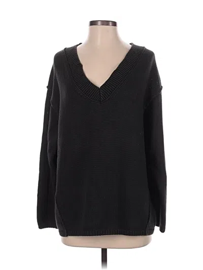 Pre-owned American Eagle Outfitters Pullover Sweater In Black