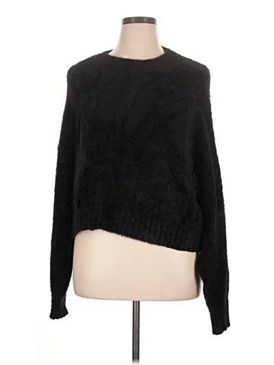 Pre-owned American Eagle Outfitters Pullover Sweater In Black