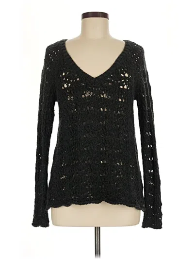 Pre-owned American Eagle Outfitters Pullover Sweater In Black