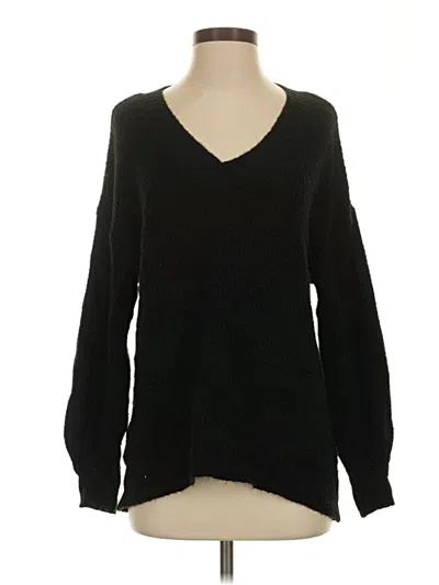 Pre-owned American Eagle Outfitters Pullover Sweater In Black