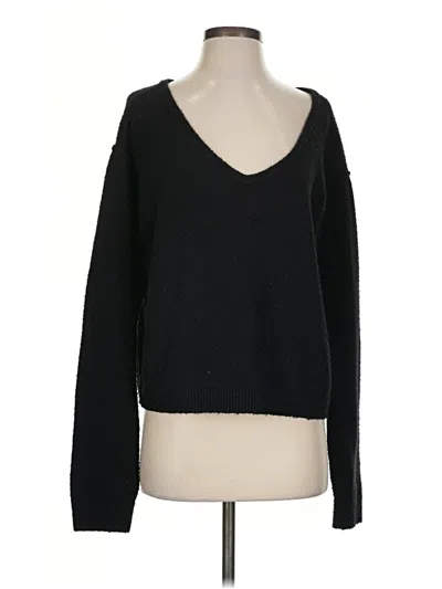 Pre-owned American Eagle Outfitters Pullover Sweater In Black