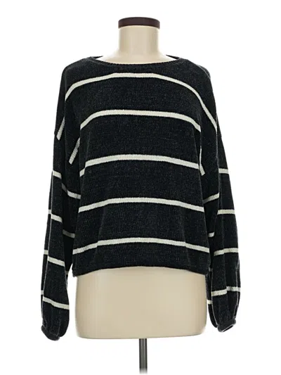 Pre-owned American Eagle Outfitters Pullover Sweater In Black