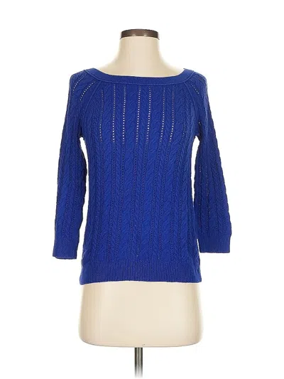 Pre-owned American Eagle Outfitters Pullover Sweater In Blue