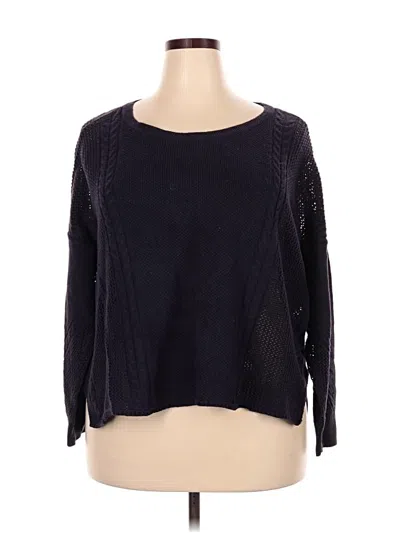 Pre-owned American Eagle Outfitters Pullover Sweater In Blue