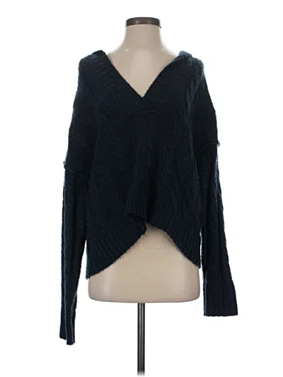 Pre-owned American Eagle Outfitters Pullover Sweater In Blue
