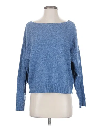 Pre-owned American Eagle Outfitters Pullover Sweater In Blue