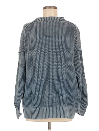 Pre-owned American Eagle Outfitters Pullover Sweater In Blue