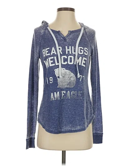 Pre-owned American Eagle Outfitters Pullover Sweater In Blue