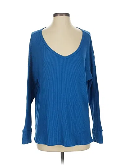 Pre-owned American Eagle Outfitters Pullover Sweater In Blue