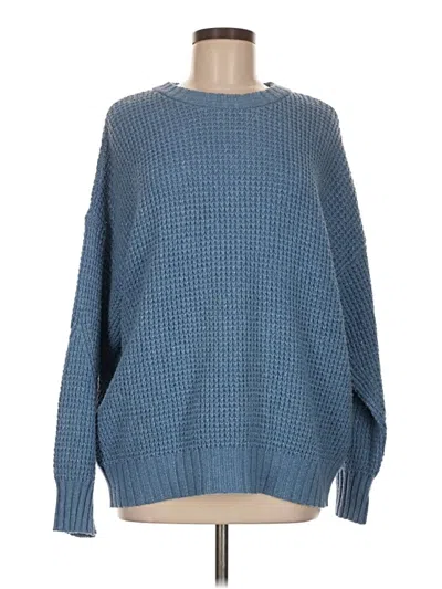 Pre-owned American Eagle Outfitters Pullover Sweater In Blue