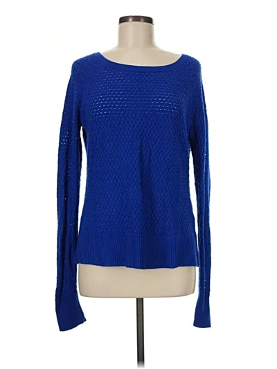 Pre-owned American Eagle Outfitters Pullover Sweater In Blue