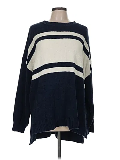 Pre-owned American Eagle Outfitters Pullover Sweater In Blue