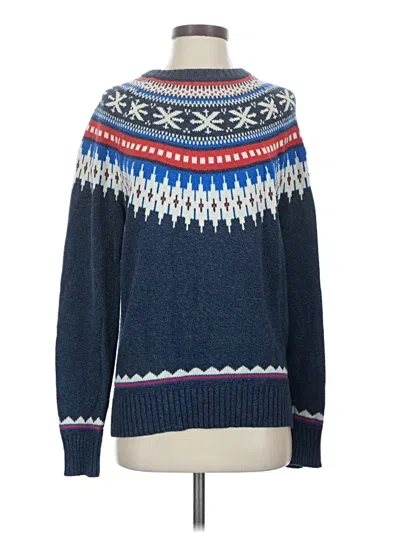 Pre-owned American Eagle Outfitters Pullover Sweater In Blue
