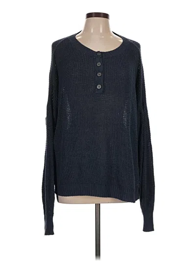 Pre-owned American Eagle Outfitters Pullover Sweater In Blue