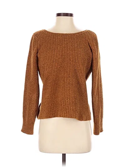 Pre-owned American Eagle Outfitters Pullover Sweater In Brown
