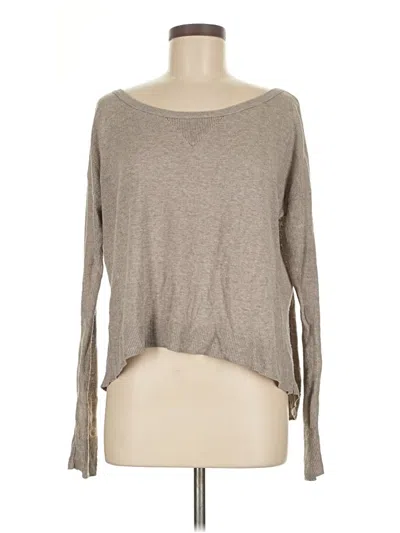 Pre-owned American Eagle Outfitters Pullover Sweater In Brown