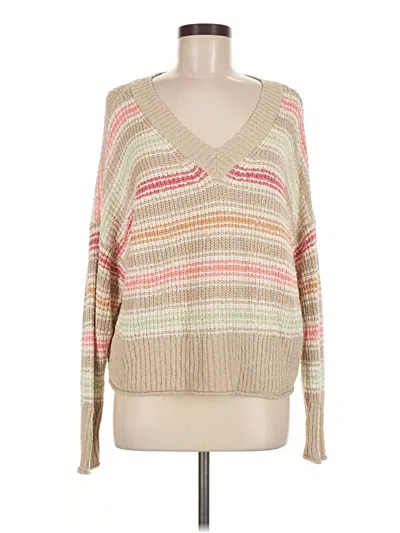 Pre-owned American Eagle Outfitters Pullover Sweater In Brown