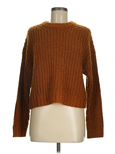 Pre-owned American Eagle Outfitters Pullover Sweater In Brown