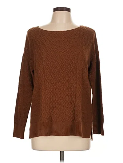 Pre-owned American Eagle Outfitters Pullover Sweater In Brown