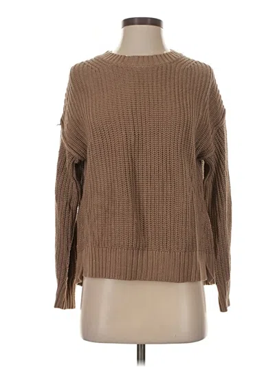 Pre-owned American Eagle Outfitters Pullover Sweater In Brown