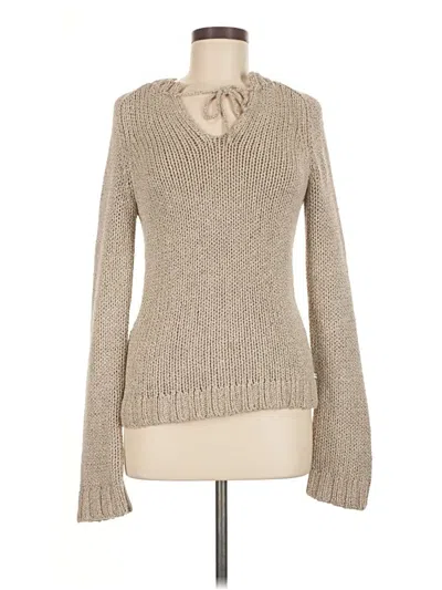 Pre-owned American Eagle Outfitters Pullover Sweater In Brown