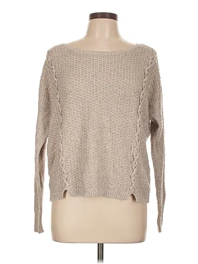 Pre-owned American Eagle Outfitters Pullover Sweater In Brown