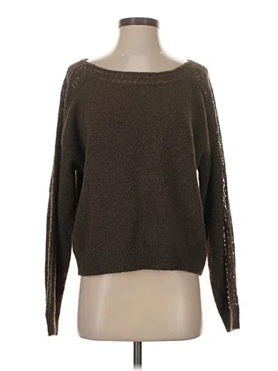 Pre-owned American Eagle Outfitters Pullover Sweater In Brown