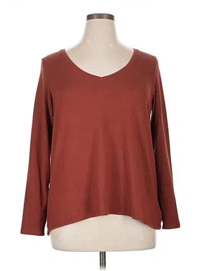 Pre-owned American Eagle Outfitters Pullover Sweater In Brown