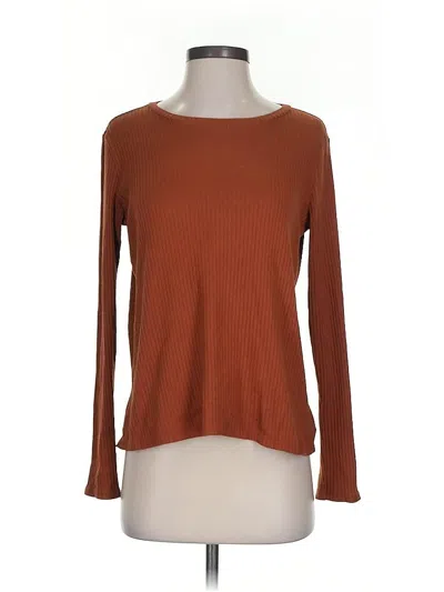 Pre-owned American Eagle Outfitters Pullover Sweater In Brown