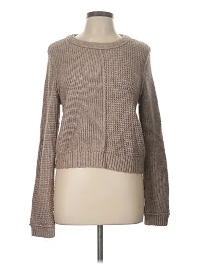 Pre-owned American Eagle Outfitters Pullover Sweater In Brown