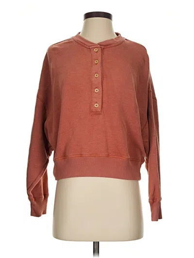Pre-owned American Eagle Outfitters Pullover Sweater In Brown