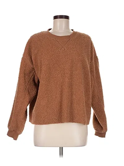 Pre-owned American Eagle Outfitters Pullover Sweater In Brown