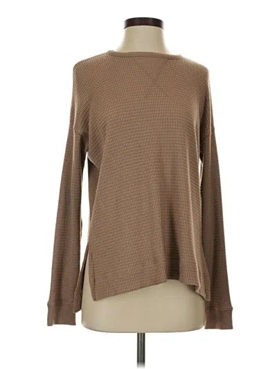 Pre-owned American Eagle Outfitters Pullover Sweater In Brown