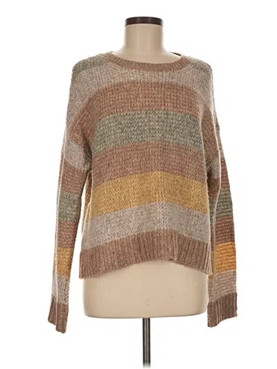 Pre-owned American Eagle Outfitters Pullover Sweater In Brown