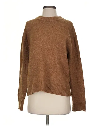 Pre-owned American Eagle Outfitters Pullover Sweater In Brown