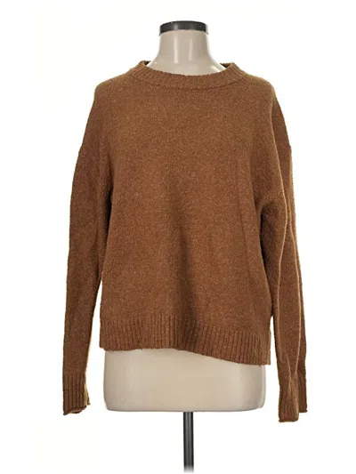 Pre-owned American Eagle Outfitters Pullover Sweater In Brown