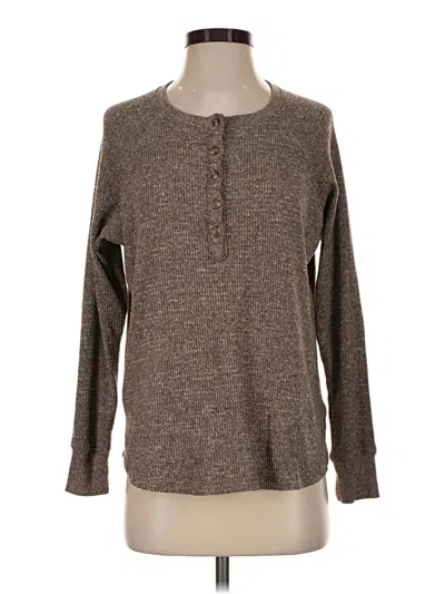 Pre-owned American Eagle Outfitters Pullover Sweater In Brown